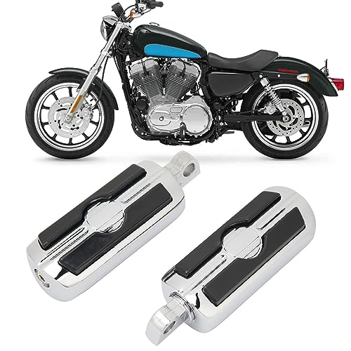 1 Paar snelweg Motorfiets voetsteunen, Angled verstelbare voetpedaal, motor bescherming crash bar, voetsteun vervanging 5