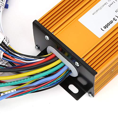 E-Bike Borstelloze Snelheid Motor Controller 12 Tube Drie-Mode Sinusoïde voor elektrische Scooter 48V 60V 64V 72V 1000W-1500W Fietsborstelloze controller Kit 4