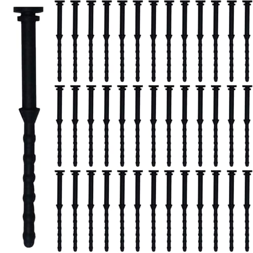 Rubber Computer Ventilator Montage Schroef, 65mm/2.56inch CPU Ventilator Montage Pin Rives Geluidsreductie Anti-Vibratie Zachte Rubber Schroeven (40PCS)