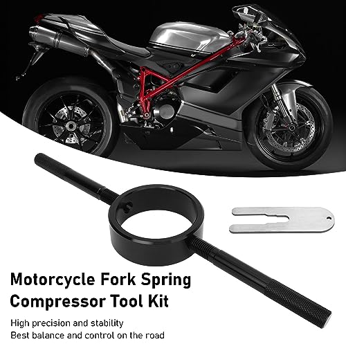 Gereedschap Kit voor motorfiets vork lente compressor, efficiënte compressie voor straatfietsen, veelzijdig met 6061 aluminium, Geschikt voor de meeste modellen 3