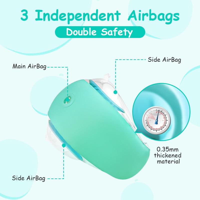 zwemarmband drijvende mouw-L blauw