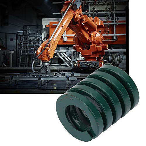 2 st OD 10mm ID 5mm Heavy Load Mold Die Spring, Heavy Load Green Mold Pressure Spring, Compression Mold Die Spring for Stamping Metal Dies (TH25*50mm) 3