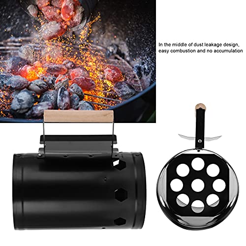 Charcoal Chimney BBQ Charcoal Barrel Charcoal Starter Chimney Starter voor Charcoal Grill Carbon Stove met handvat voor Charcoal Grill Barbeque 5
