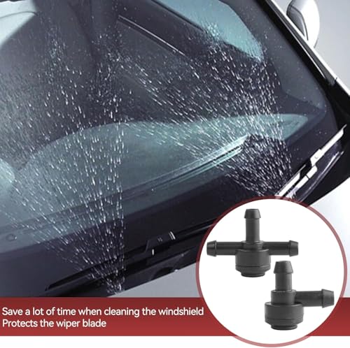 Sea 2Pcs Windscherm Wasmachine Check Valve, Windscherm voorruit Wasmachine Check Valve Vervanging voor C30 C70 S40 S60 S70 4