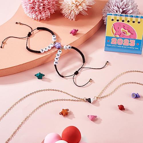 42 Sets Legering ketting magnetische sluiting hart ster ronde connector magnetische sluiting Converter Gesp Ball magnetische kralen sluiting voor DIY Sieraden maken