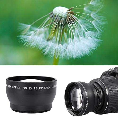 2X Lens, Converter Lens, 52mm Teleconverter 52mm Telephoto Lens 52mm Mount Camera Lens voor Lover 52mm Mount Camera 3