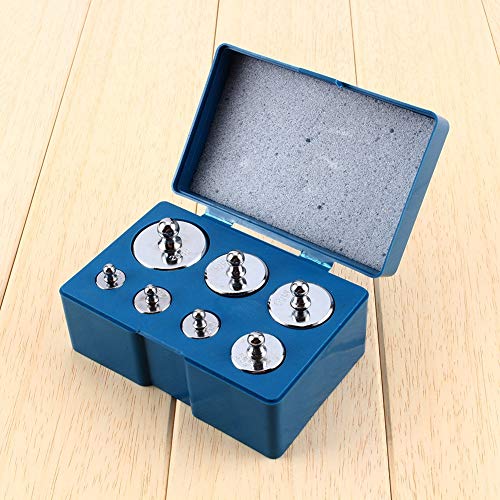 Kalibratiegewichten Precisiegewicht 10G tot 200G met Tweezers voor digitale weegschalen Sieradenschaal instellen