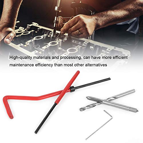 25 st. Draad Reparatie Kit, M4 Zelfsluitend Insert Kit Blinde Gat die Delen voor het Machinaal bewerken van Draad Spark Plug Draad Reparatie Kit machinaal bewerken