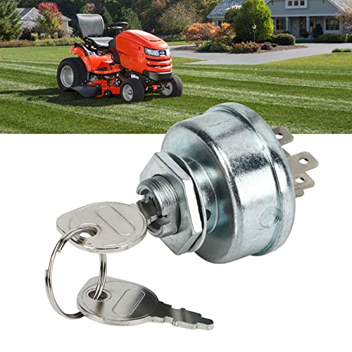 365402 Startschakelaar voor de ontsteking, Metalen grasmaaier Circuit System Onderdelen met 2 Keys Compatibel voor 3
