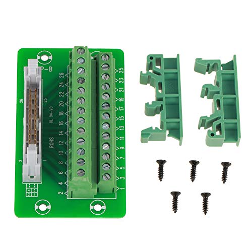 IDC-26P DIN Rail 26 Pin 5mm Transfer Terminal Blok horen mannelijke terminal bestuur met beugel