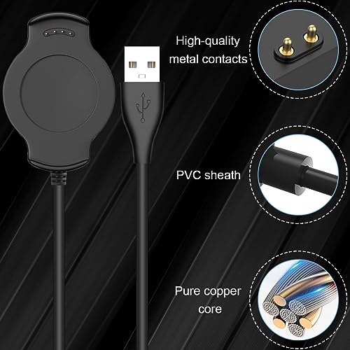 Oplader voor Huawei Watch 2/2 Pro, USB Charging Doctor Cable, Smart Watch Accessoires, Vervangingskabel opladen, Magnetische Base, 1 meter 3