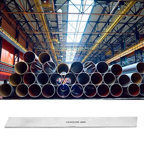 Hoge snelheid stalen draaibank draaien, draaibank Accessoires Draaibank Accessoires Draaigereedschap Vierkante White Steel Bar Strip Carving Tool 20MM (3 * 20 * 200mm) 5