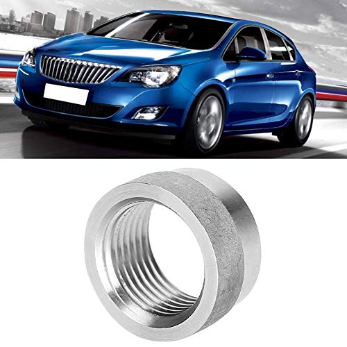 Notenbung, O2-Lambda sonde, gegradueerde reset groefbing, geschikt voor draad M18 X 1.5, roestvrij staal 304 4