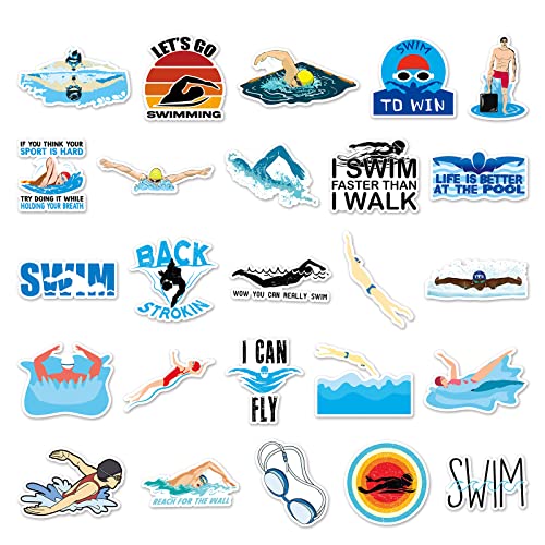Zwembad Sticker Set Stickers Kids Tieners 50 stuks Dieren Waterdichte Vinyl Stickers Laptop Skateboard Koffer Helm Auto Fiets mobiele telefoon Motorrijwiel Bike Scrapbook 4