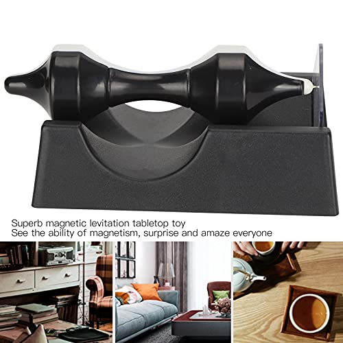 Magnetische drijvende bureau speelgoed, zwart en wit Levitation Magneet educatieve creatieve ornamenten voor Office Decoration en Gift 4