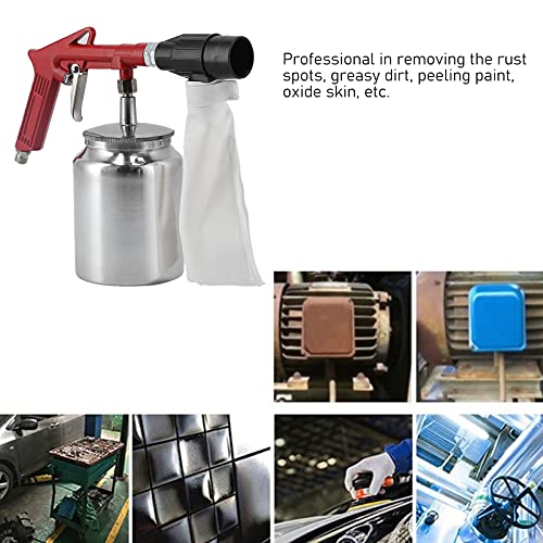 Zand Blaster, Rust en Paint Verwijderaar, Zand Blaster Gun Kit voor het verwijderen van verf, Stain, Rust 4