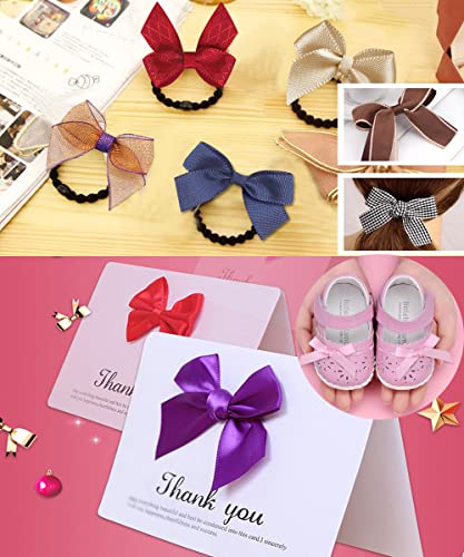 Cadeau strikjes, kleine satijnen strikjes, decoratieve strikjes voor bruiloft, Kerstmis, feest, verjaardag, cadeau, scrapbooking, suiker zakken, doopsel, scatter decoratie, DIY, naaien