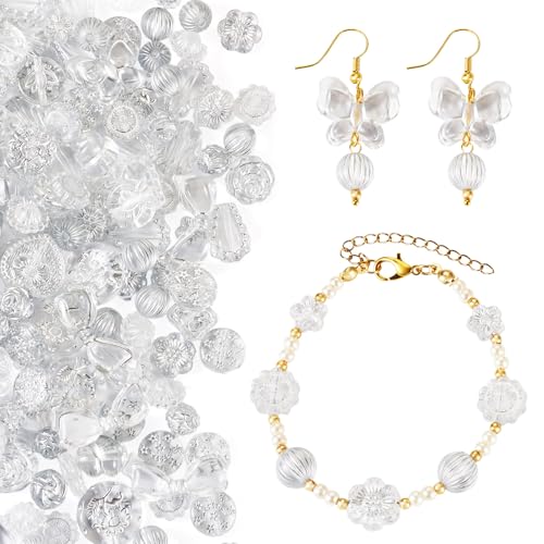 Diverse Acryl kralen, Cute Craft kralen, Bulk voor doe-het-zelf Boheemse armbanden, ketting, oorbellen, sleutelhangers, sieraden maken 5