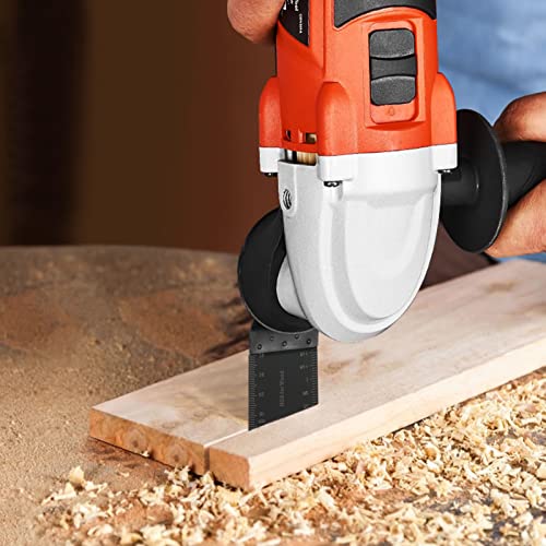 Universal Oscillating Saw Blades, 20st 34mm Multi Tool met Quick Release en ingebouwde merken voor reparatie 3