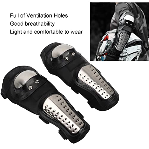 Motorfiets Elbow Guard Hoge sterkte Vallend Resistent Roestvrij Staal EVA Ademende flexibele rij-elleboogbeschermer