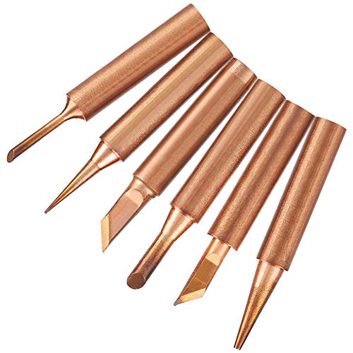 6 st Koper Soldeerijzer Tips K SK 1C 3C B I Soldeerijzer Tips Vervanging voor 936 Soldeerstations 4