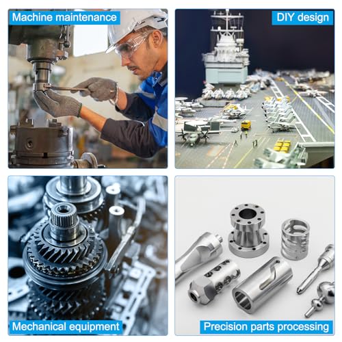 M3 Aluminium Spacers, 12Pcs Metaal Spacer Aluminium 3mm ID x 5mm OD x 15mm L Threaded Spacer Screw Standoff Ronde voor RC Auto Drones Moederbord, Goud 5