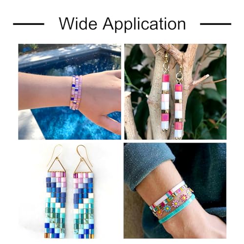 395 st. 2 Hole Glazen Zaad Kralen, Rechthoekige Tida Kralen, Plat drager kralen, Waist Kralen voor Multi-Strand armband ketting sieraden maken 4