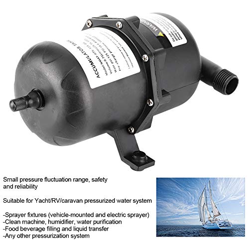 Accumulator druktank 0 75L 125Psi waterdichte waterpomp stroomregeling vourMarine RV boot jacht Caravan druk water systeem-accumulator Tank 4