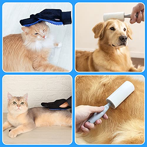 7 st Pet haar roll, Zelfklevende Pet haar roll, Sticky borstel, Reiniging Roll voor katten en honden, 7 rollen papier, 60 vellen per rol 5