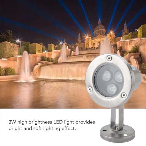 Waterdichte LED Dip spot voor fontein zwembad onderwater sfeer (Warm Wit) 4