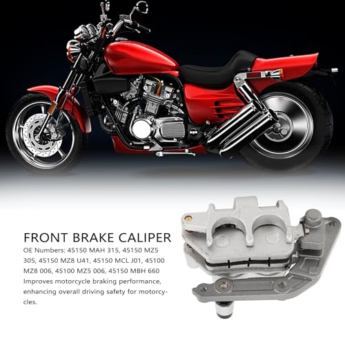 Voorremkaliper 45150 MZ8 U41 Motorfiets Metal Brake Caliper met hoge sterkte voor VF750C CD 750 CD Shadow VLX 600 Shadow Aero 750
