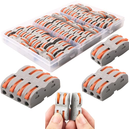 Verbindingsterminals, 42 stuks SPL-1 snelle aansluitterminals met controlehendel bilaterale geleider klem bijgewerkte versies kunnen vrij worden gecombineerd SPL 2-5