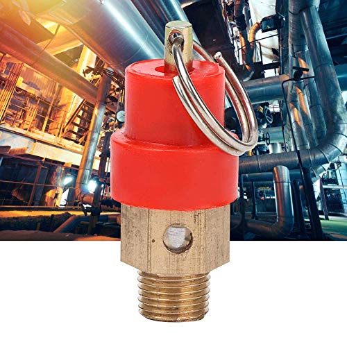 3 st Brass Air Compressor Safety Discharge Valve Pressure Pressure Reduction Valve (G1/8') 3