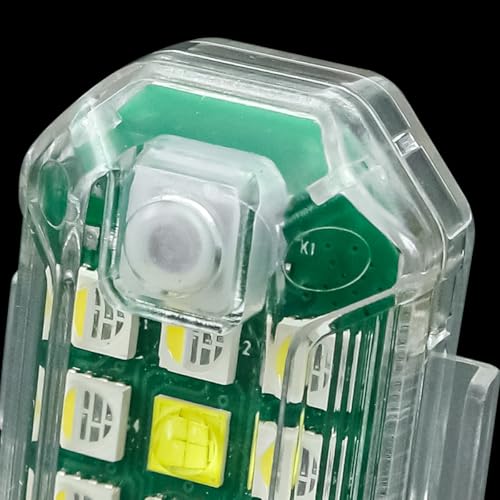 Zee Remote Flash Light voor auto Draadloze High Bright 7 kleur LED vliegtuig Flash Light met USB-opladen anti-collision verlichting voor drone (2 Pack) 4