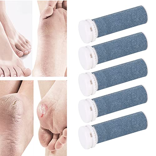 Grof vervanging rollers, 5 stuks extra zware vervanging rollers harde huid verwijderaar vult voor voetverzorging 5