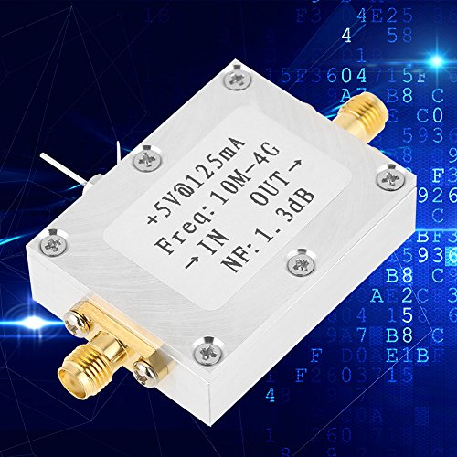 Low Noise Amplifier, 1pc Low Noise Amplifier 21dB High Gain LNA 0,01-4GHZ Bandbreedte NF=1.3dB RF-versterkermodulebord