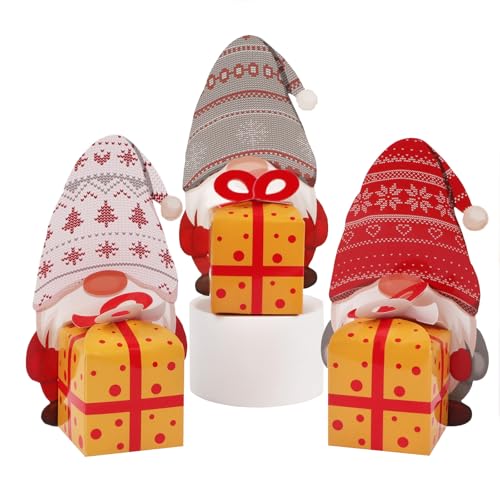 24 stuks snoepdozen voor Kerstmis, kleine dwergen, geschenkdozen, snoep, keukenjes, chocolade, aanbiedingen voor kerstfeest