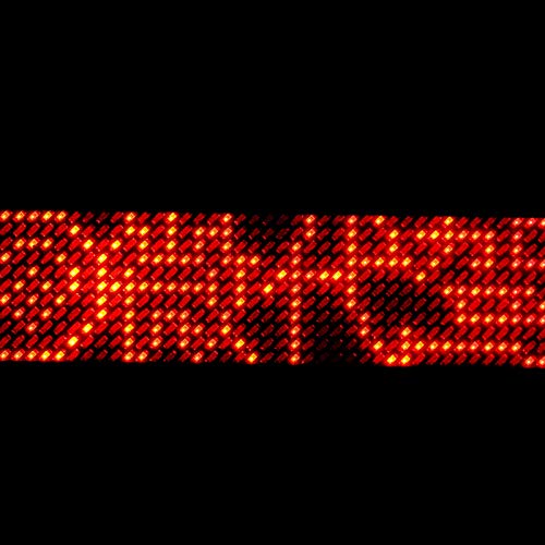 LED Weergavebord, 4 helderheidsniveaus, 8 snelheidsniveaus, 16 afbeeldingen beschikbaar, Display English, Digits, Symbolen, Global Language, voor Station, Luchthaven, Winkelcentra 5