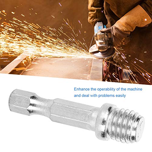 5Pcs Drill Connection Rod Adapter Elektrische Boorschroef Schijf Conversie Stick M10 voor het polijsten Pads en Boor Bits 4