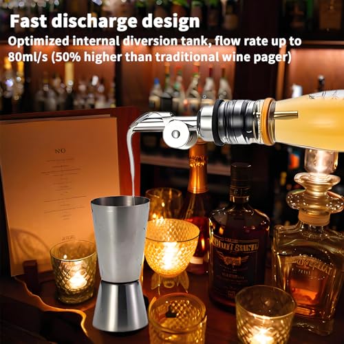 2 stuks Olijfolie uitgietsel, gedistilleerde drank, olijfolie uitgietsel, uitgietselolie, uitgietselolie, uitgietsel, uitgietsel van flessen, uitgietsel van roestvrij staal, voor alcohol, olijfolie 5