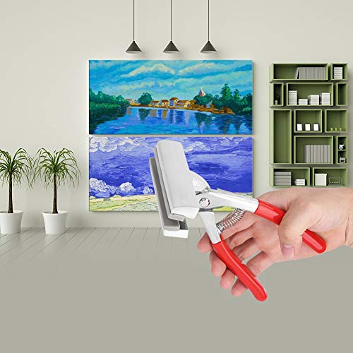 Professionele Canvas Tang met gevoerde lente Return Handvat, 12cm Jaws Breedte Canvas Stretching Tang, Olieverf Tongs Stretching Olieverf Framing Tool 3