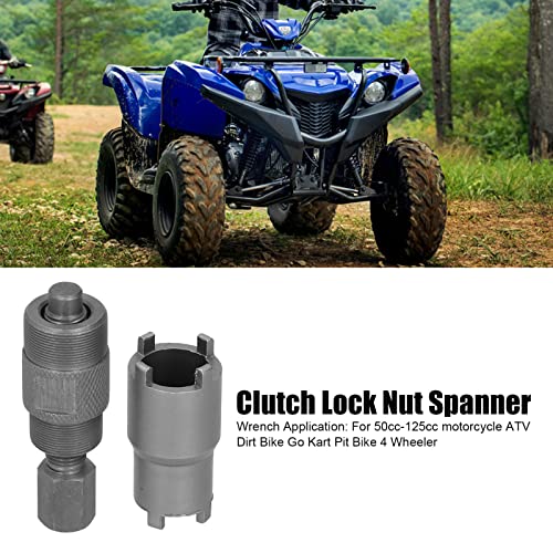 2Pcs Magneto Flywheel Puller Kit, 24mm 27mm Magneto Flywheel Puller en 20mm 24mm Clutch Lock Nut Tensioner Tool Vervanging voor GY6 50CC 125CC 150CC 150CC 3