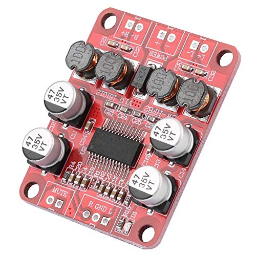 Versterkerbord Stereo Audioversterker Mini Draadloze Digitale AUX Amp Module Bass en Treble Control voor thuis passieve luidsprekers