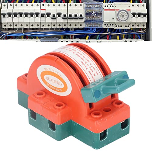messcheiderschakelaar, 2-polige aansluiting 32 A, industriële huishoudschakelaar met terminale toegang voor automatische veiligheidsschakelaar 3