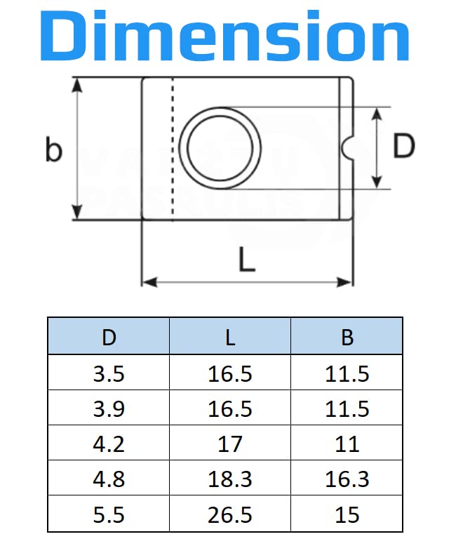 U Clip 4.8mm Nut Panel Gegalvaniseerde Schroeven Snelheid bevestigingsmiddelen U Noten Zelf tappende Auto Montage Clip Thread Hole voor M3 M4 M5 (10PCS)