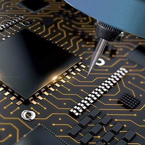 10Stuks Carbide PCB Graveren Bits CNC Router Graveren Bits Tool Set 0.1mm 15° 5