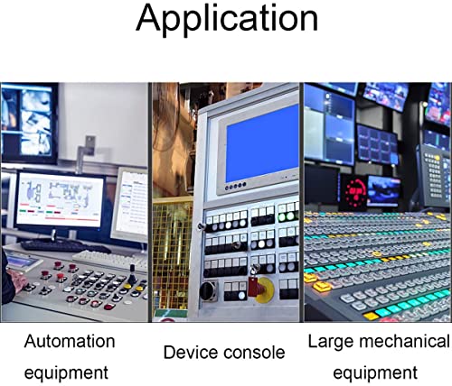10st 12-24v 6mm 1/4 inch DC LED-indicator Metaal, Witte Led-paneel, Control 12v, voor Van, Boot en andere universele voertuigen 4