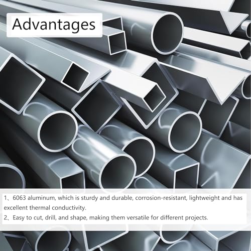 1Pc 6063 Aluminium Ronde Tube, 15mm OD 8mm ID 300mm Lengte Naadloos Aluminium Straight Tube Pipe Tubing voor Industrie DIY Projecten 3