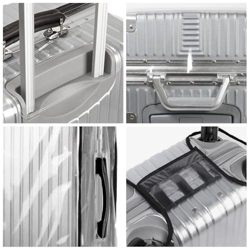 Kofferhoes 30 Inch, Koffer Beschermhoes Transparant, Beschermkoffers voor Koffers, Kofferhoes PVC, Reiskoffer Beschermhoes, Waterdicht en Stofdicht, voor thuis 4
