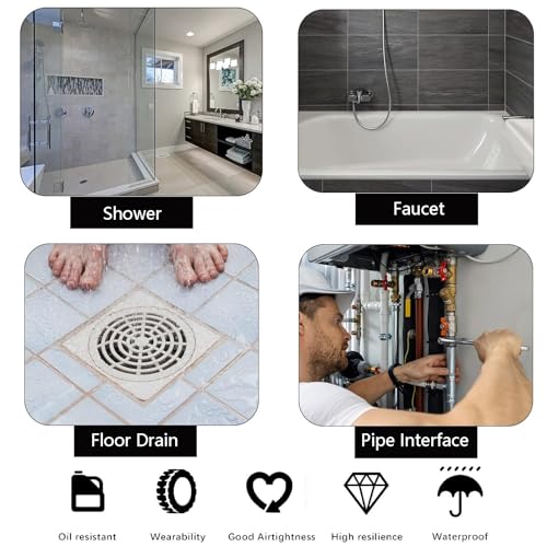 5Pc Nitril Rubber O-ringen, 38mm Buitendiameter 28mm Binnendiameter 5mm Breedte Metrische Sealing Ring, Rubber Ringen O-ringen Spacers voor Faucet Loodgiet Auto Reparatie 5